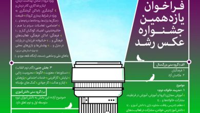 فراخوان یازدهمین دوره جشنواره «عکس رشد» لینک : https://asarartmagazine.ir/?p=21214 👇 سایت : AsarArtMagazine.ir اینستاگرام :‌ instagram.com/AsarArtMagazine تلگرام : t.me/AsarArtMagazine 👆